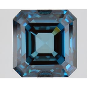 4.88 ct, Fancy Deep Blue/VS1, Square Emerald cut IGI Graded Diamond
