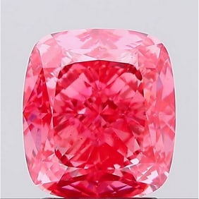 2.27 ct, Fancy Vivid Pink/VS2, Cushion cut IGI Graded Diamond