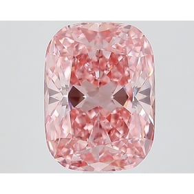2.90 ct, Fancy Vivid Pink/VVS2, Cushion cut IGI Graded Diamond