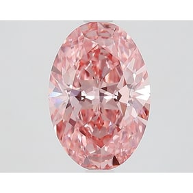 2.03 ct, Fancy Vivid Pink/VVS2, Oval cut IGI Graded Diamond