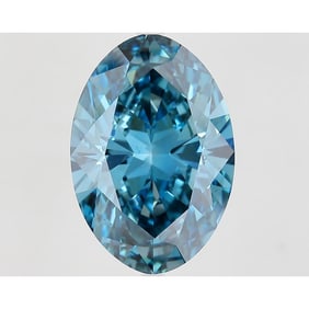 11.25 ct, Fancy Vivid Blue/VS1, Oval cut IGI Graded Diamond