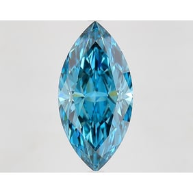 5.74 ct, Fancy Vivid Blue/VVS2, Marquise cut IGI Graded Diamond