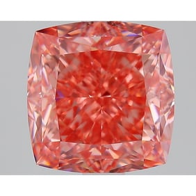 3.27 ct, Fancy Vivid Pink/VVS2, Cushion cut IGI Graded Diamond