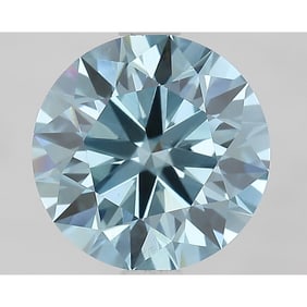 2.27 ct, Fancy Vivid Blue/VS1, Round cut IGI Graded Diamond