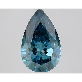 2.12 ct, Fancy Deep Blue/VVS2, Pear cut IGI Graded Diamond