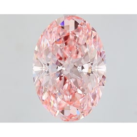 10.28 ct, Fancy Vivid Pink/VS1, Oval cut IGI Graded Diamond