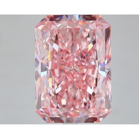 10.01 ct, Fancy Vivid Pink/VS1, Radiant cut IGI Graded Diamond
