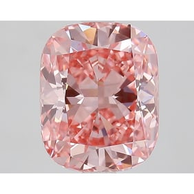 2.54 ct, Fancy Vivid Pink/VS1, Cushion cut IGI Graded Diamond