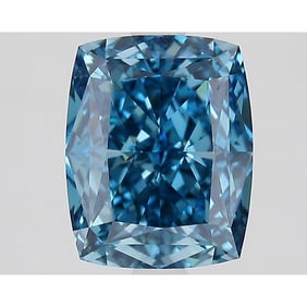 2.71 ct, Fancy Vivid Blue/VS1, Cushion cut IGI Graded Diamond