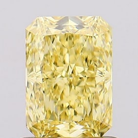 2.04 ct, Fancy Vivid Yellow/VS2, Radiant cut IGI Graded Diamond