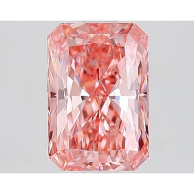 2.02 ct, Fancy Vivid Pink/VVS2, Radiant cut IGI Graded Diamond
