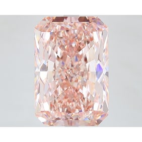 9.56 ct, Fancy Intense Pink/VS1, Radiant cut IGI Graded Diamond