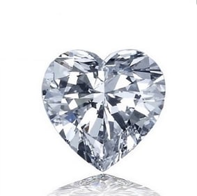 2.66 ct, D/VS1, Heart cut IGI Graded Diamond