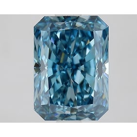 2.04 ct, Fancy Vivid Blue/VS1, Radiant cut IGI Graded Diamond