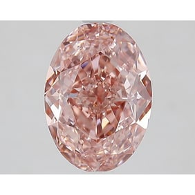 2.74 ct, Fancy Vivid Pink/VS1, Oval cut IGI Graded Diamond