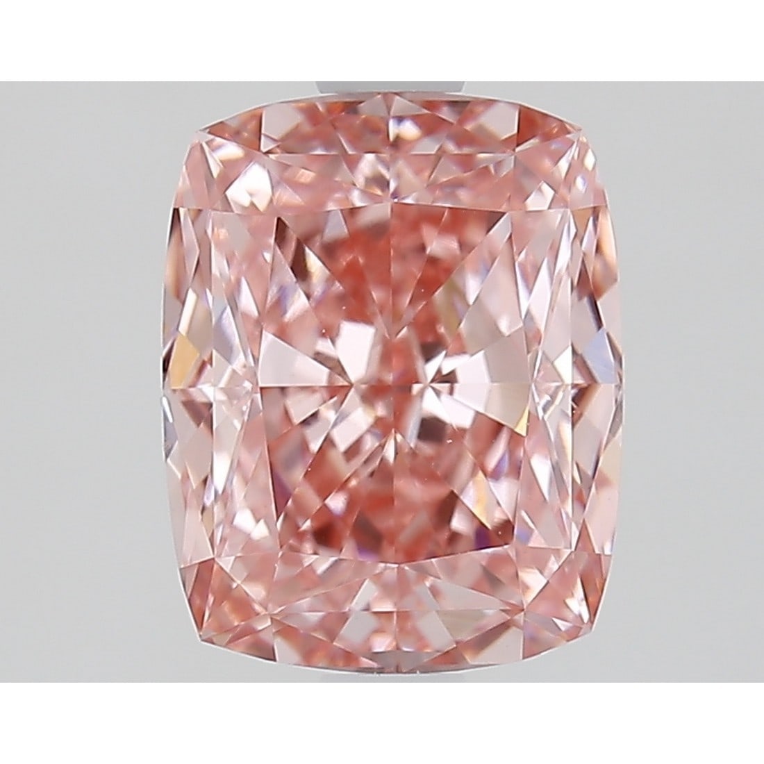 2.06 ct, Fancy Vivid Pink/VS1, Cushion cut IGI Graded Diamond: Click here to view HD 360 Spinning Image Click here to view Certificate Report IGI Graded S