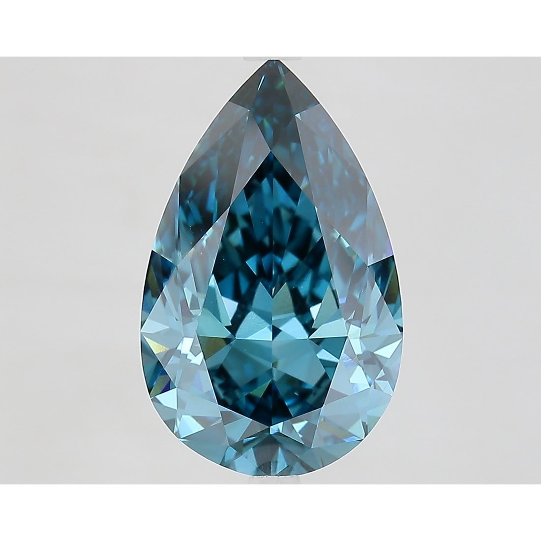 5.23 ct, Fancy Vivid Blue/VVS2, Pear cut IGI Graded Diamond: Click here to view HD 360 Spinning Image Click here to view Certificate Report IGI Graded S