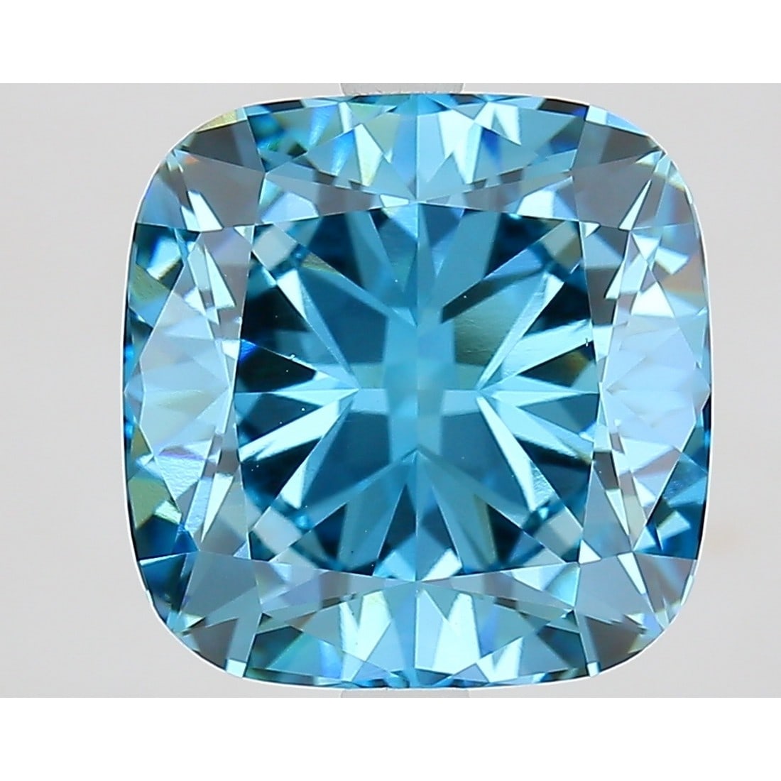 5.70 ct, Fancy Vivid Blue/VS1, Cushion cut IGI Graded Diamond: Click here to view HD 360 Spinning Image Click here to view Certificate Report IGI Gra