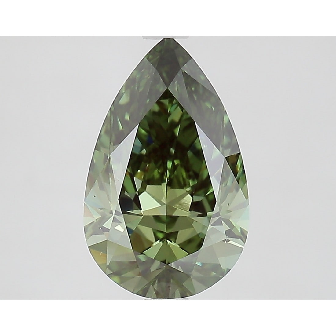 2.56 ct, Fancy Vivid Green/VVS2, Pear cut IGI Graded Diamond: Click here to view HD 360 Spinning Image Click here to view Certificate Report IGI Graded S