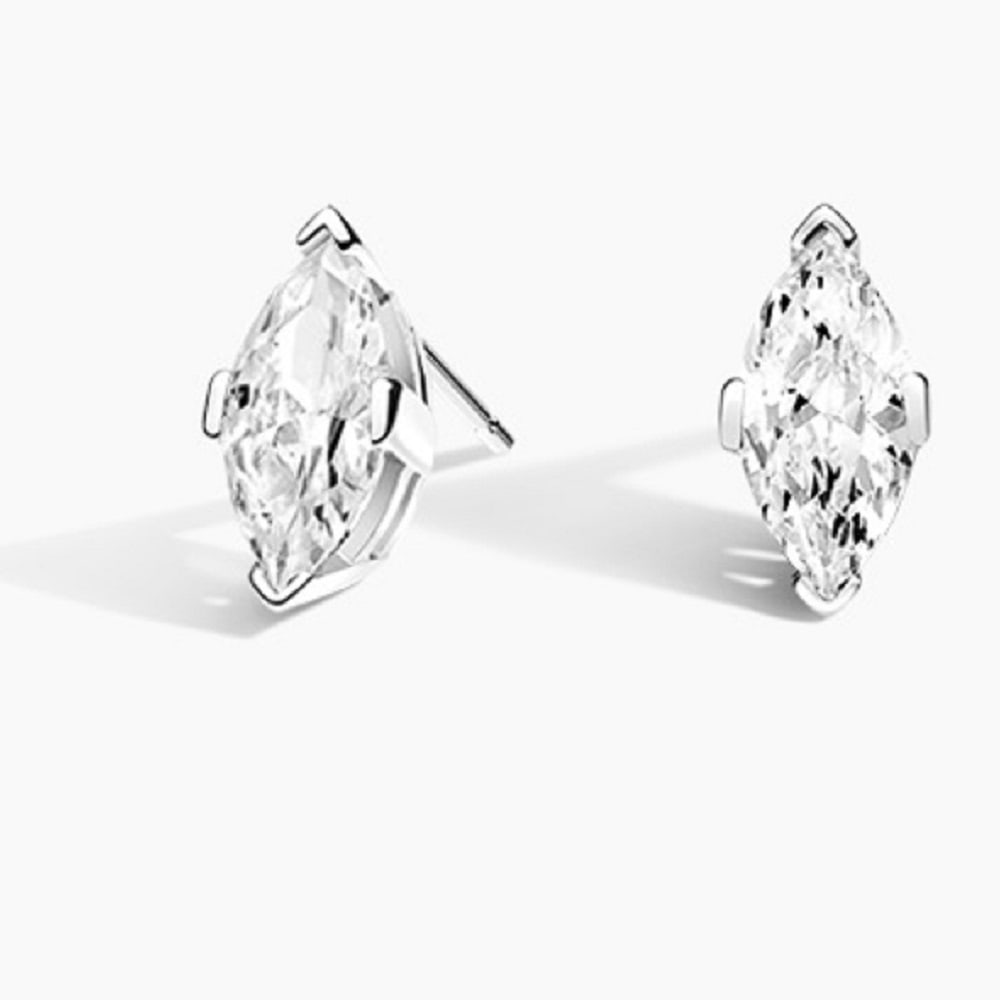 9.47 carat diamond pair, Marquise cut Diamonds IGI Graded (1 of 4)