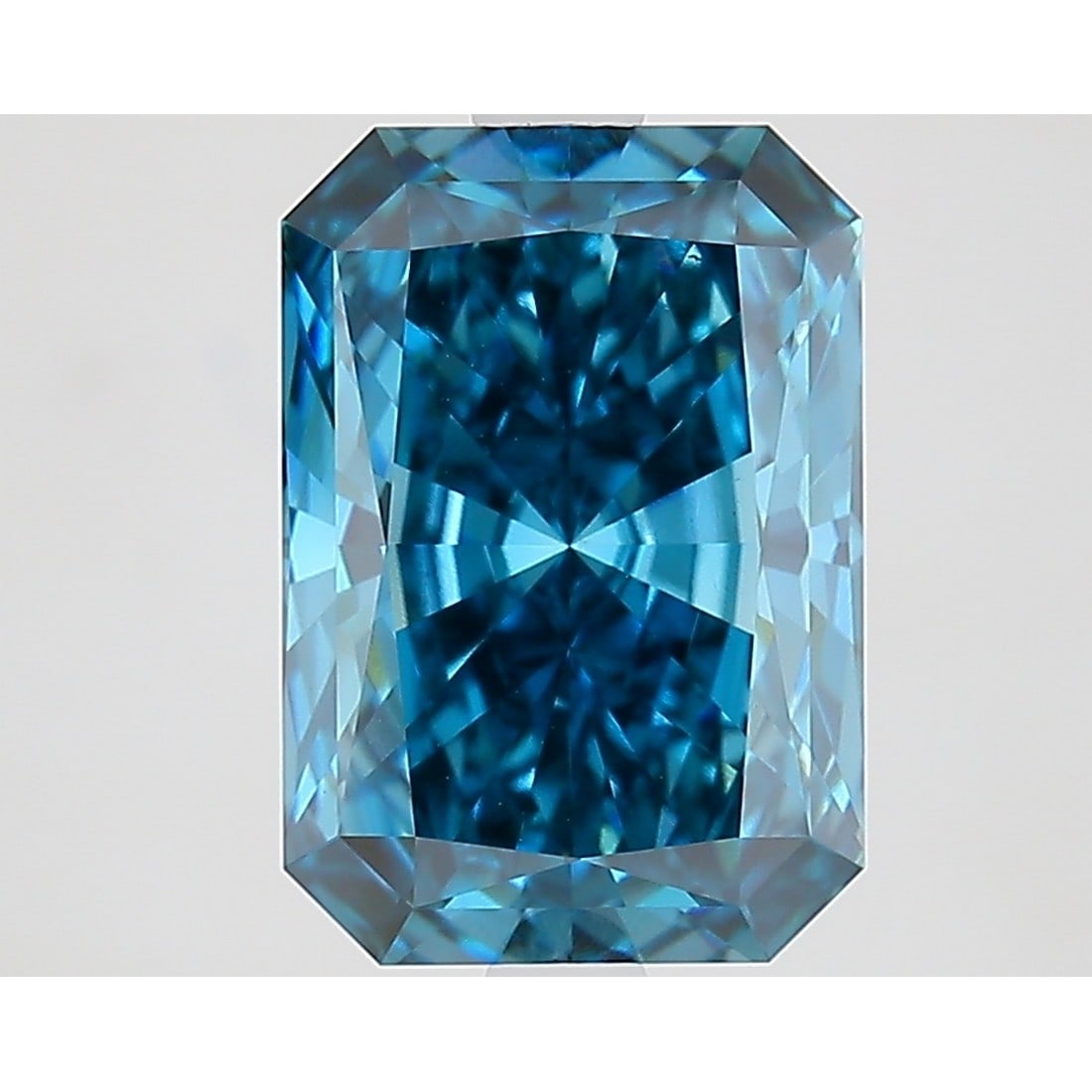 3.28 ct, Fancy Vivid Blue/VS1, Radiant cut IGI Graded Diamond: Click here to view HD 360 Spinning Image Click here to view Certificate Report IGI Graded S