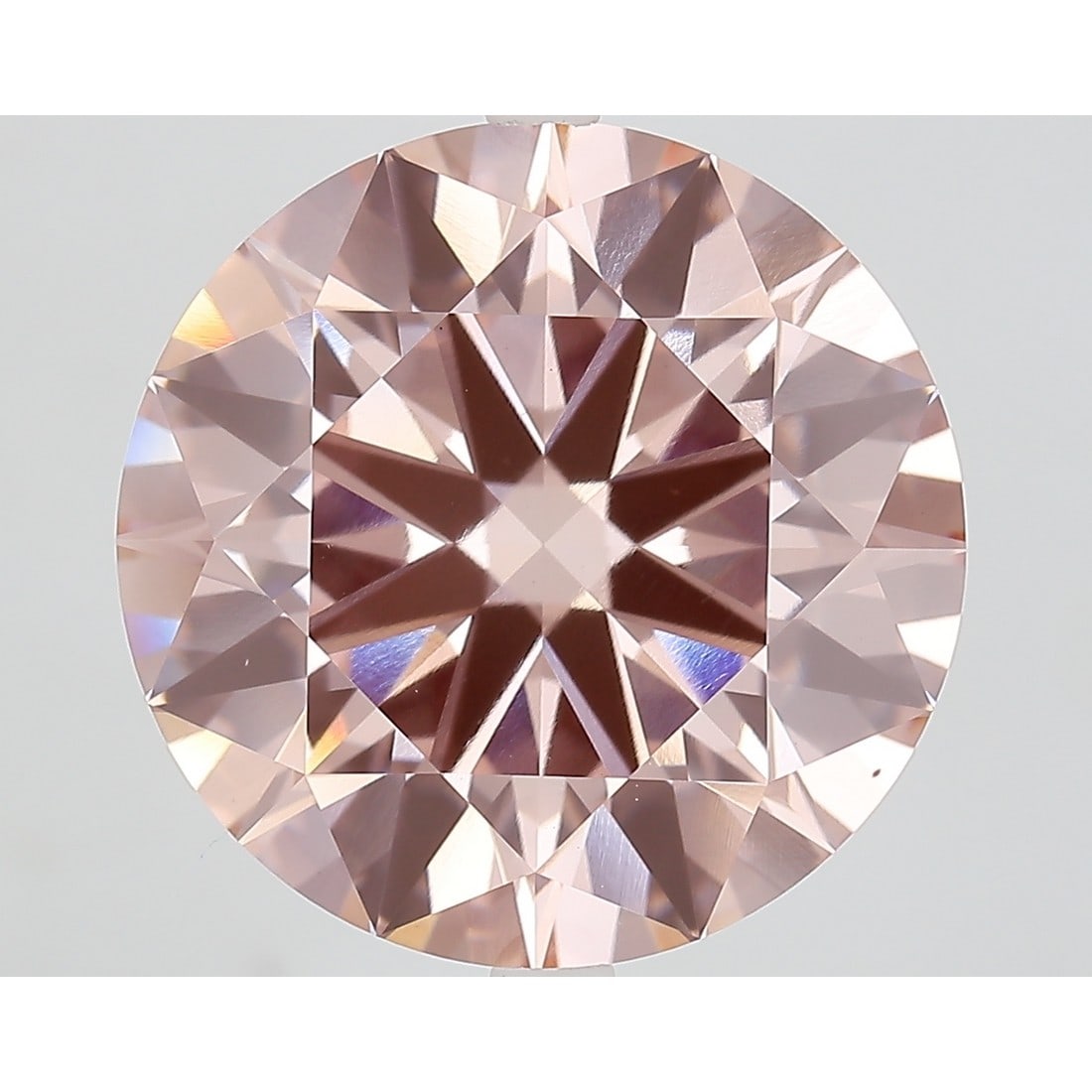 11.03 ct, Fancy Intense Pink/VS1, Round cut IGI Graded Diamond (1 of 3)