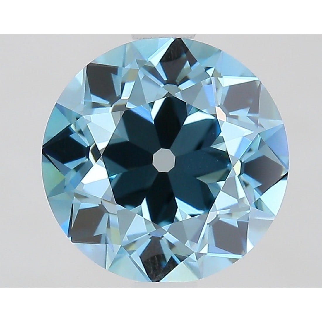2.50 ct, Fancy Vivid Blue/VS1, European cut IGI Graded Diamond: Click here to view HD 360 Spinning Image Click here to view Certificate Report IGI Graded S