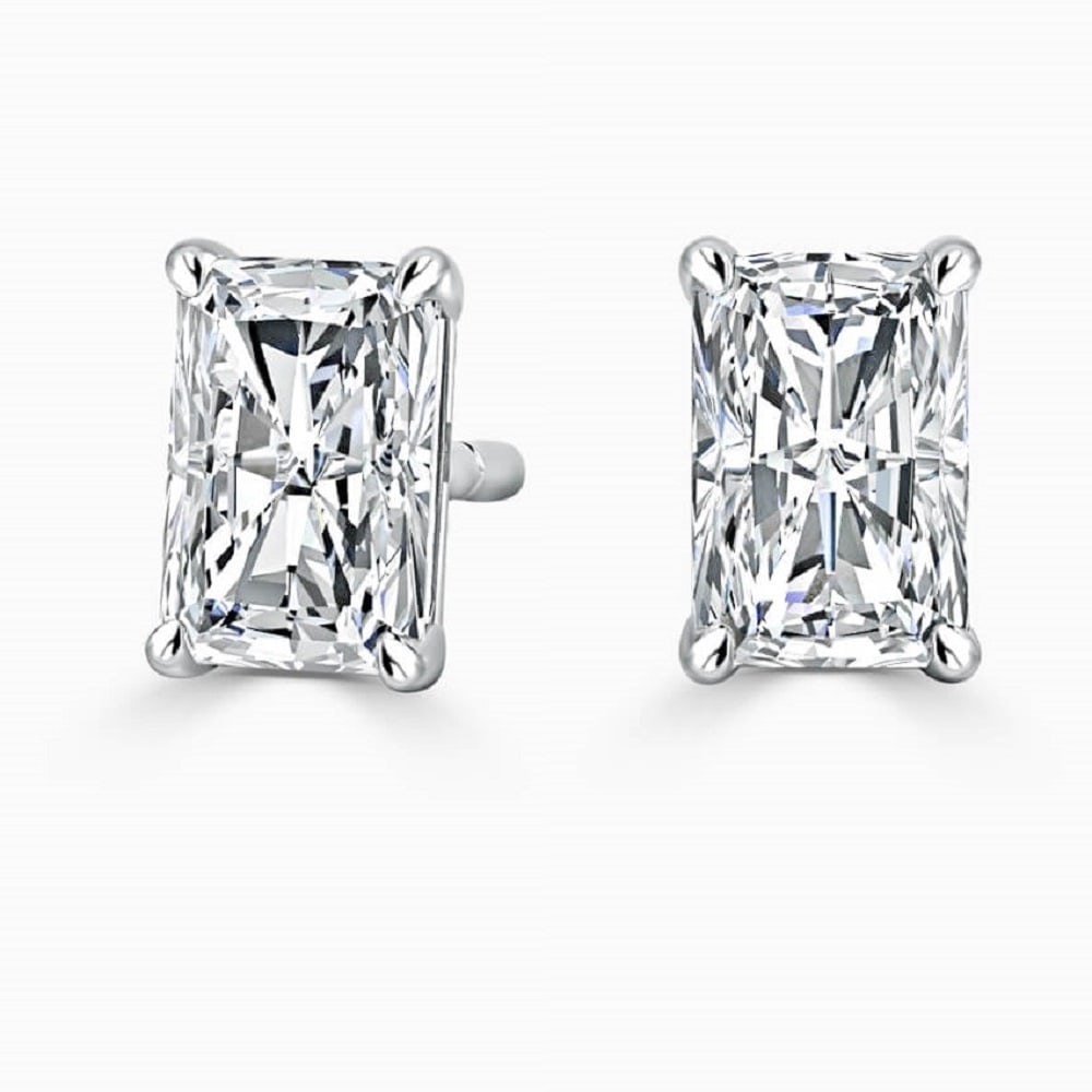 12.53 carat diamond pair, Radiant cut Diamonds IGI Graded: This lot comes loose and unmounted 1) Click here to view HD 360 Spinning Image