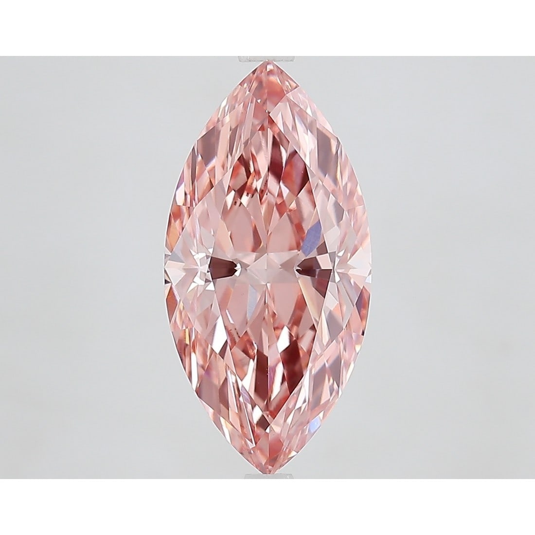 3.56 ct, Fancy Vivid Pink/VS1, Marquise cut IGI Graded Diamond (1 of 3)