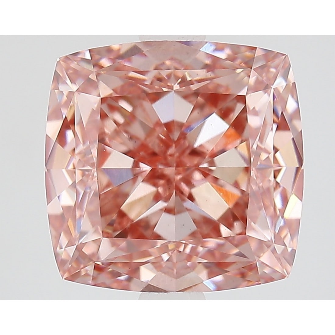 3.71 ct, Fancy Vivid Pink/VS1, Cushion cut IGI Graded Diamond: Click here to view HD 360 Spinning Image Click here to view Certificate Report IGI Graded S
