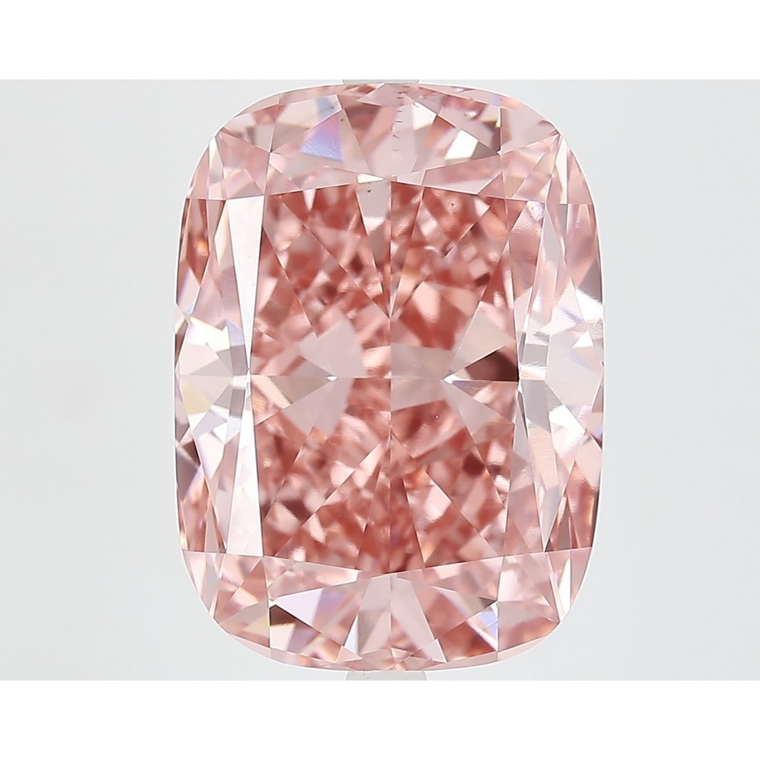 10.66 ct, Fancy Vivid Pink/VS1, Cushion cut IGI Graded Diamond: Click here to view HD 360 Spinning Image Click here to view Certificate Report IGI Graded S