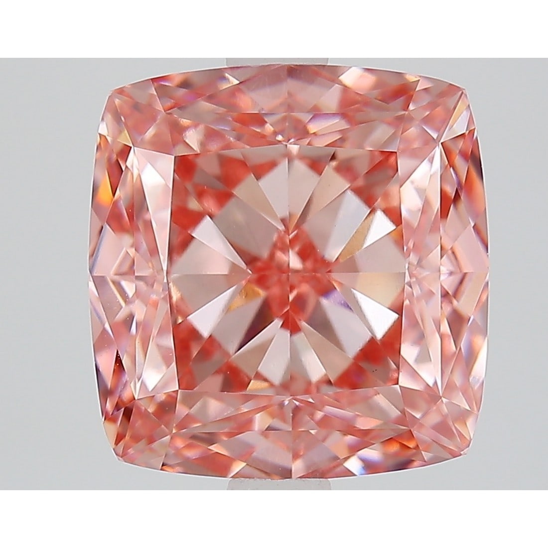 4.11 ct, Fancy Vivid Pink/VVS2, Cushion cut IGI Graded Diamond: Click here to view HD 360 Spinning Image Click here to view Certificate Report IGI Graded S