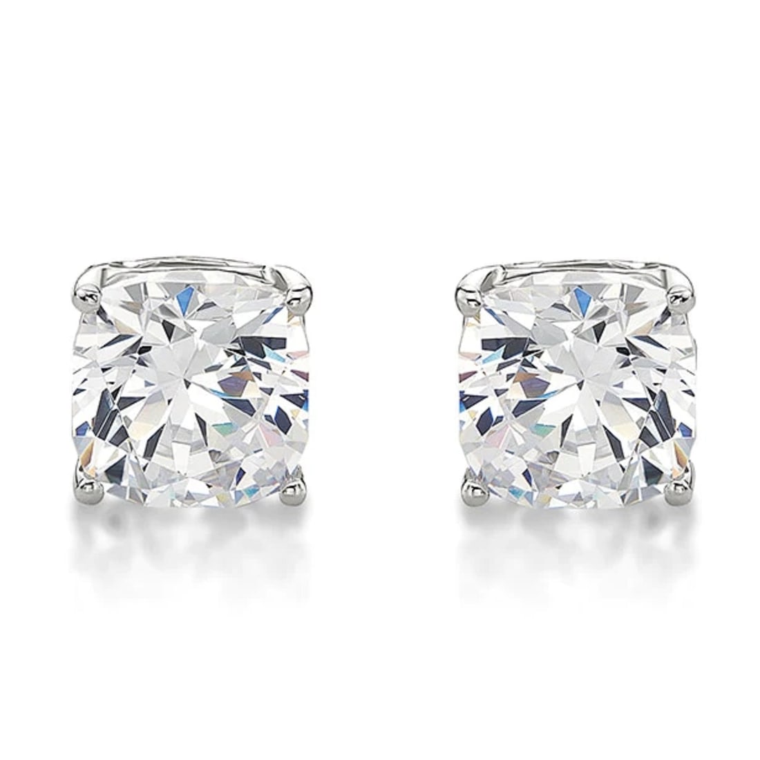 6.36 carat diamond pair, Cushion cut Diamonds GIA Graded (1 of 6)