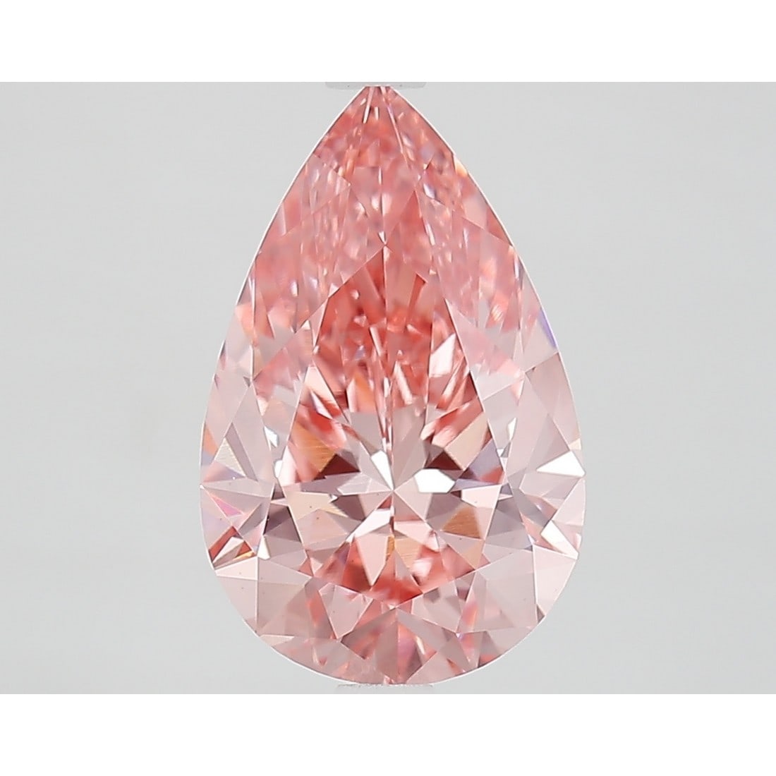 3.20 ct, Fancy Vivid Pink/VS1, Pear cut IGI Graded Diamond: Click here to view HD 360 Spinning Image Click here to view Certificate Report IGI Graded S