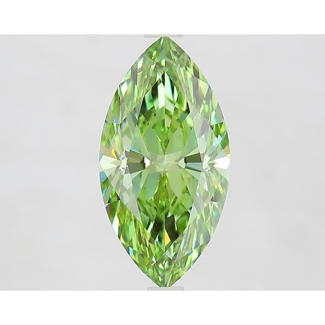 3.01 ct, Fancy Vivid Green/VS1, Marquise cut IGI Graded Diamond: Click here to view HD 360 Spinning Image Click here to view Certificate Report IGI Gra