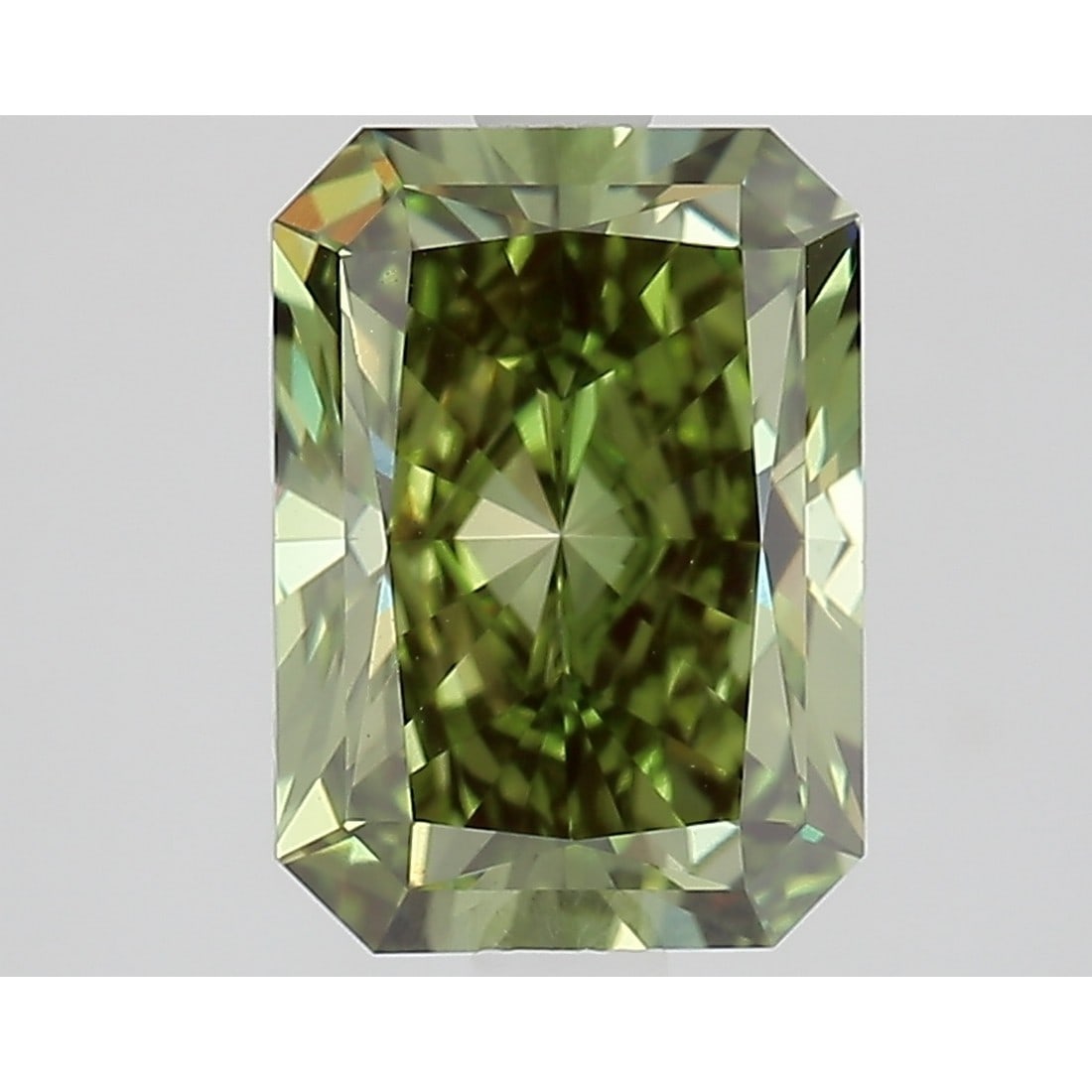 2.69 ct, Fancy Vivid Green/VVS2, Radiant cut IGI Graded Diamond: Click here to view HD 360 Spinning Image Click here to view Certificate Report IGI Graded S