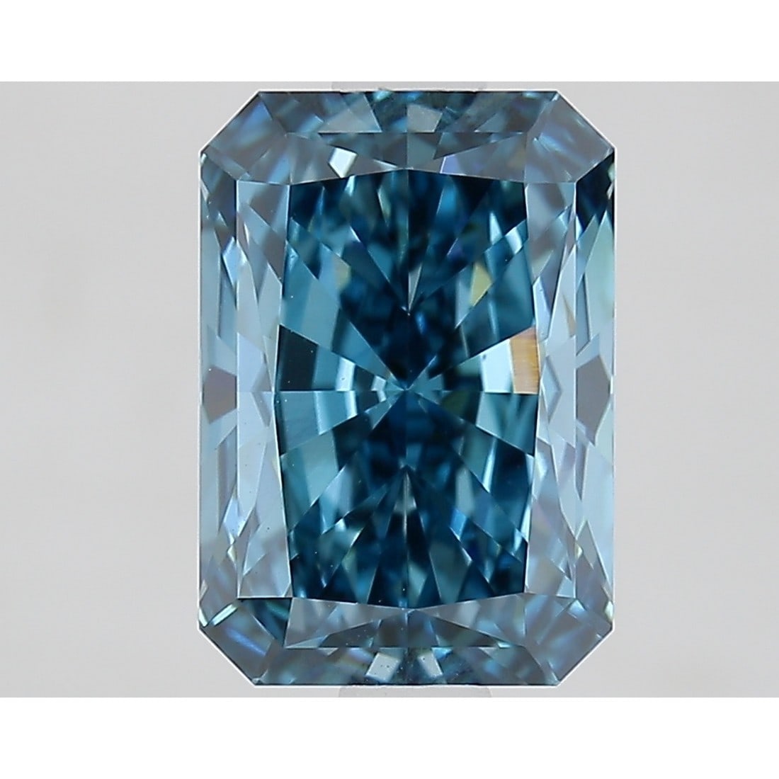2.01 ct, Fancy Vivid Blue/VVS2, Radiant cut IGI Graded Diamond: Click here to view HD 360 Spinning Image Click here to view Certificate Report IGI Graded S
