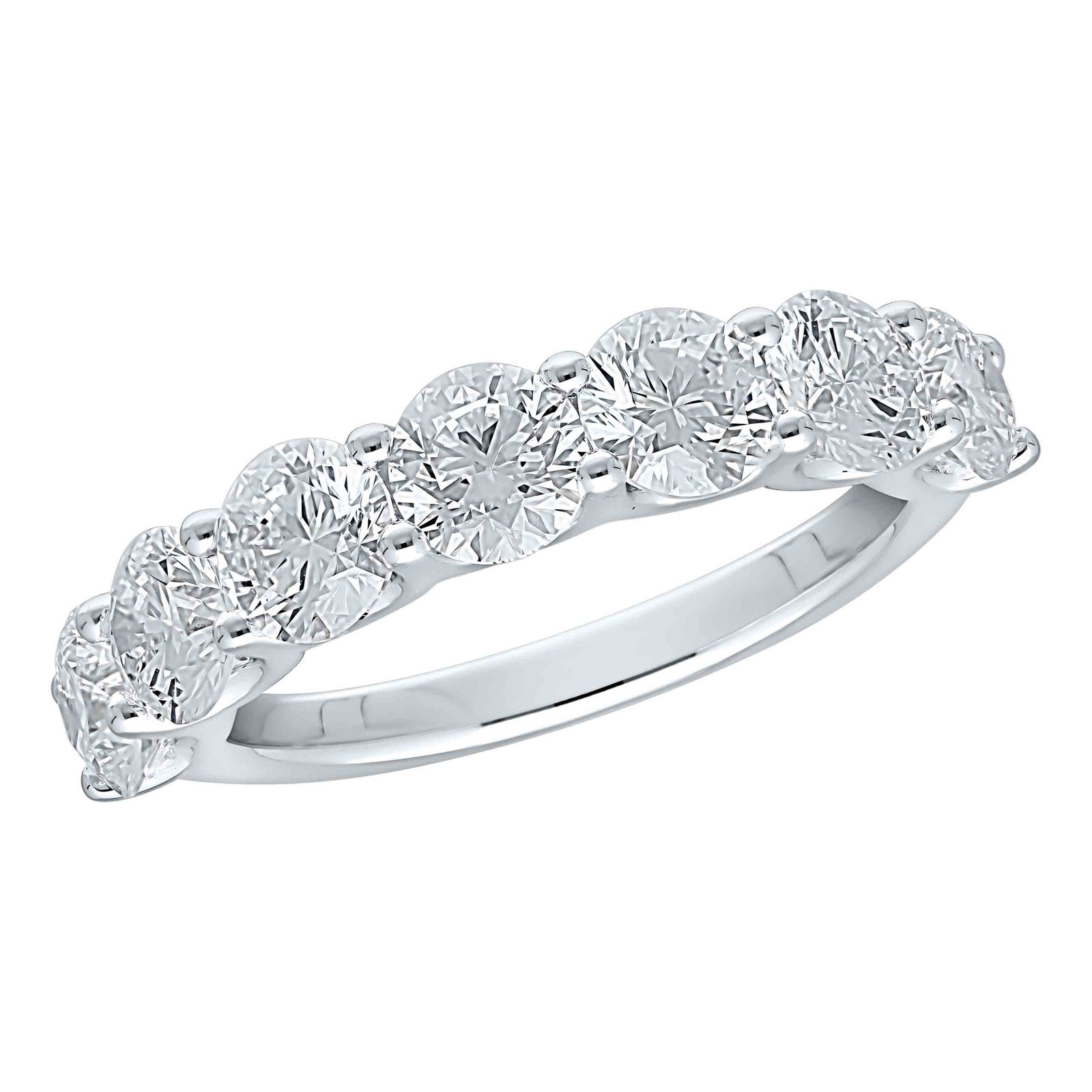 14Kt White Gold 2ct Diamond Ring (1 of 3)