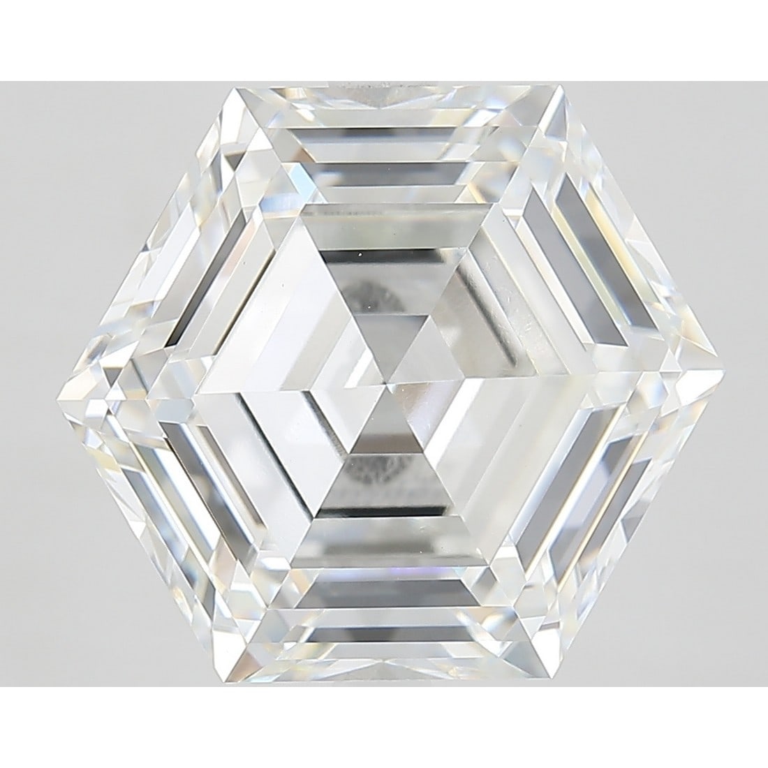 9.05 ct, F/VVS2, Hexagonal cut IGI Graded Diamond: Click here to view HD 360 Spinning Image Click here to view Certificate Report IGI Graded S