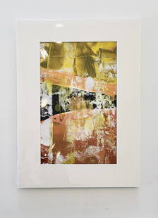 Autumn Lake By Demi Paaske Mixed Media 2025: SHIPS FROM United Kingdom - DescriptionAn abstraction of a lake in autumn. A lightly textured piece to depict elements of nature. Featuring bronze paint, the artist has used colour to replicate our fa