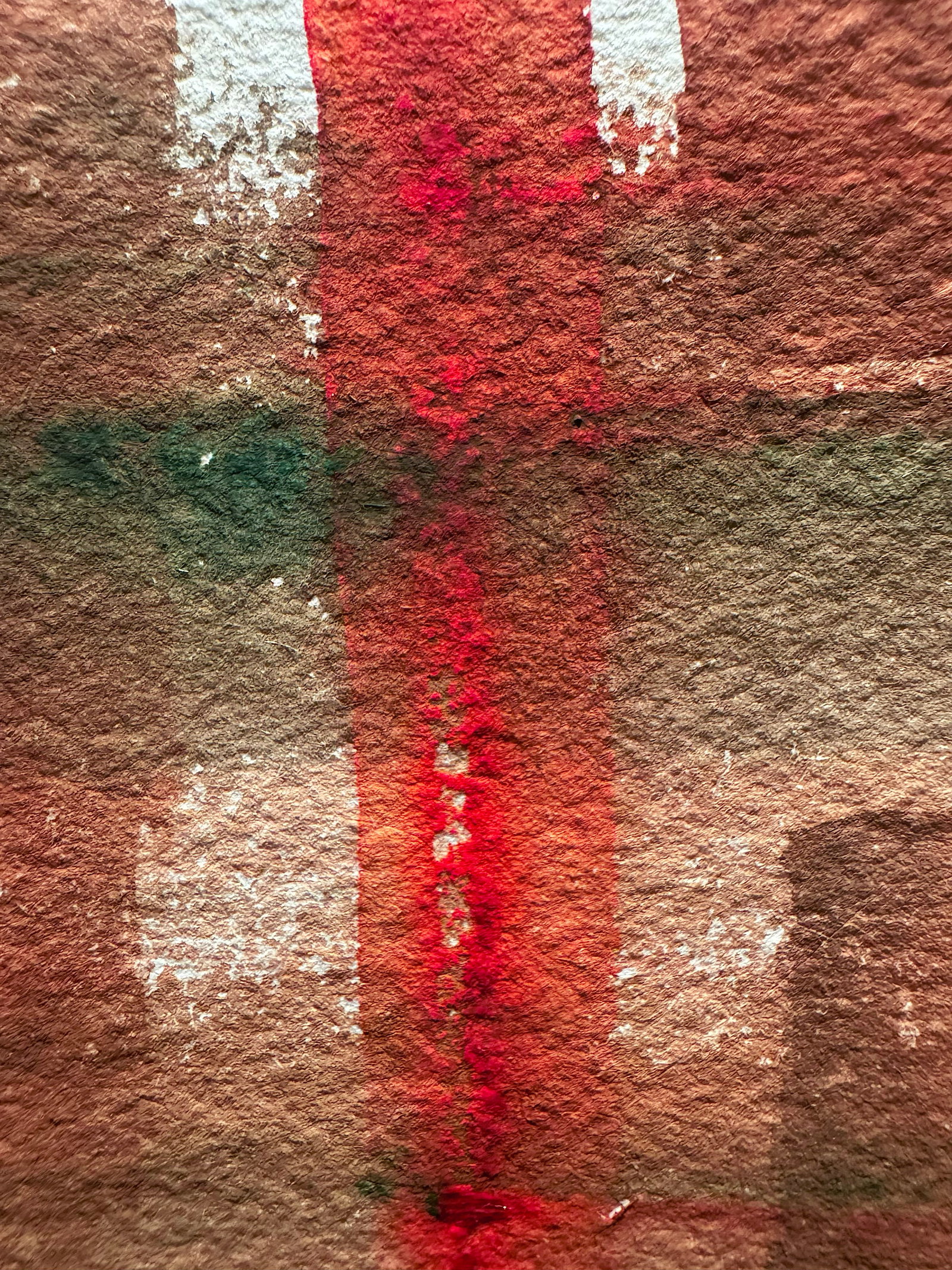 Study of 'Fading Order' - 1 Ekaterina Adelskaya Watercolour on hand-made cotton paper 2025 Artwork: SHIPS FROM London, UK Th small watercolour study explores the gradual dissolution of structure and rhythm within layered fields of colour. The work evokes the tension between form and entropy - where