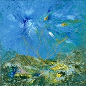 Breath of Creation By Lydia Watson, WatsartLLC Painting 2025 Signed (1 of 3)