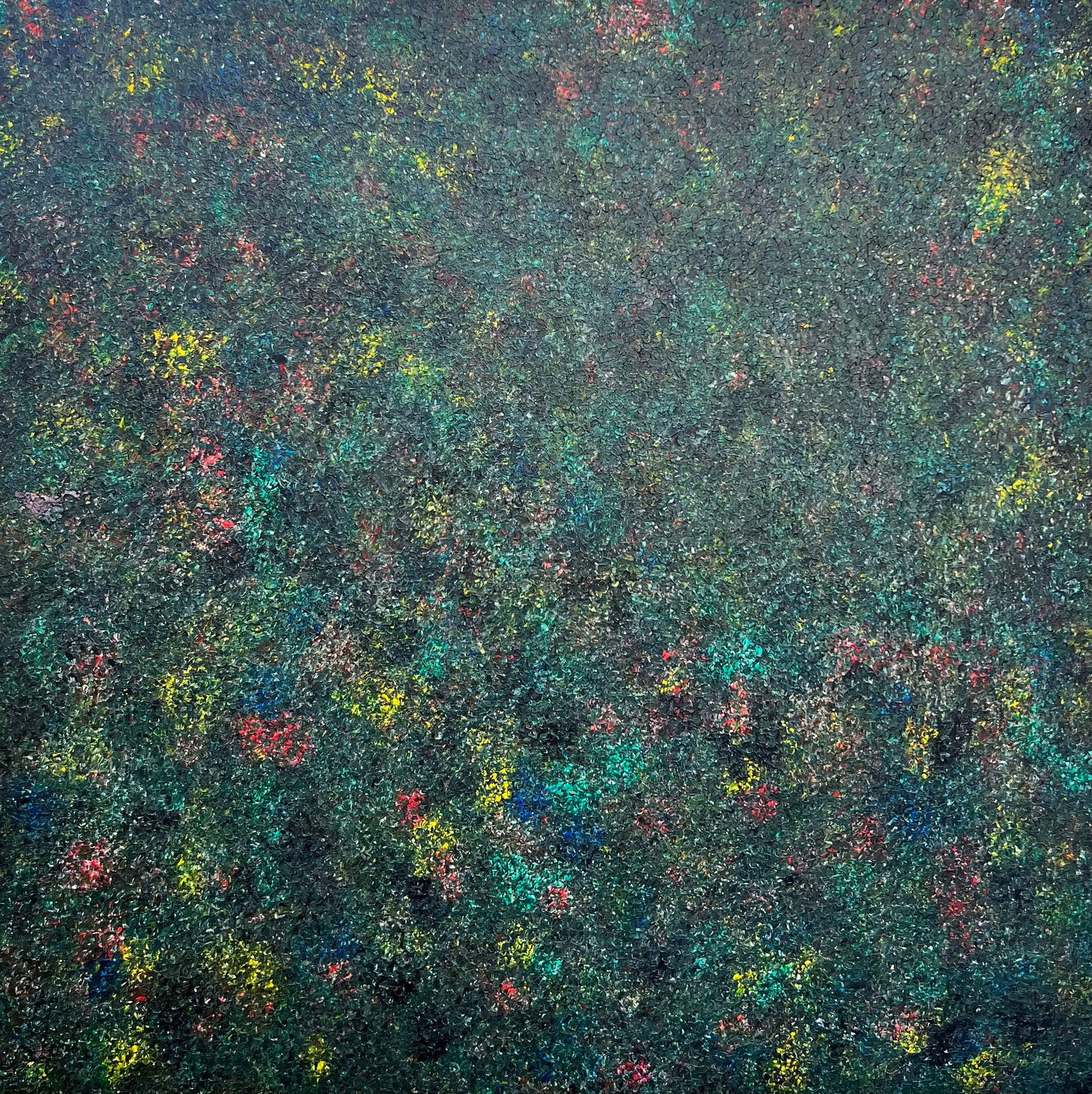 Monet's Garden By Bruce Chidovori Acrylic On Canvas 2023 Signed (1 of 3)