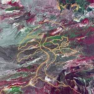 Golden Roots By lydia watson, watsartllc Painting 2025 Signed (1 of 5)