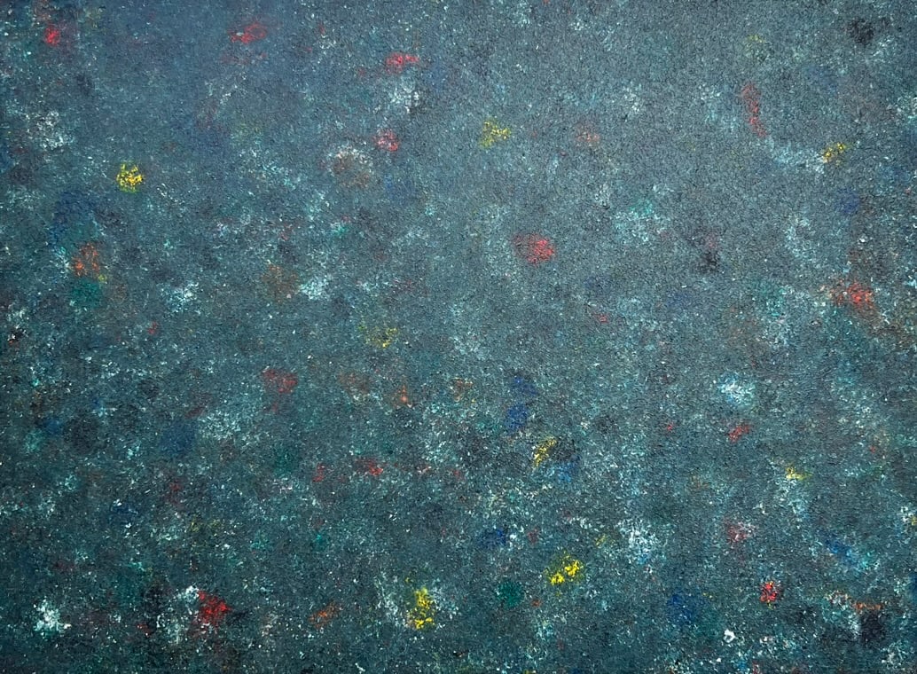 Petals Floating On Water By Bruce Chidovori Acrylic On Canvas 2023 Signed (1 of 5)