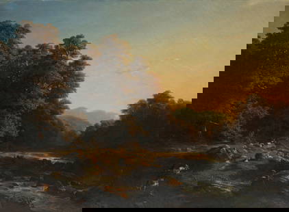 Alexandre Calame (Vevey 1810 - 1864 Menton) Vallée d'Ancasca: Alexandre Calame (Vevey 1810 - 1864 Menton) Vallée d'Ancasca 1841 Oil on canvas 89x122 cm Signature Signed and inscribed "A. Calame / Genève" by the artist lower right Catalogue Raisonné