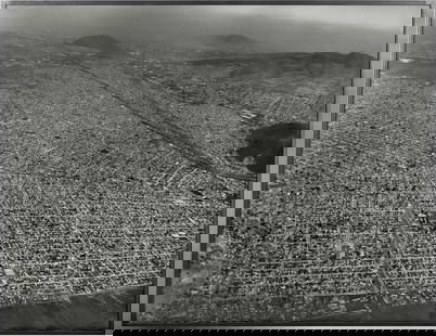 Balthasar Burkhard (1944 Bern 2010) Mexico City: Balthasar Burkhard (1944 Bern 2010) Mexico City 1999 Photograph on baryta paper in original iron frame 126x159 cm Provenance Acquired directly from the artist by Private collection, Bern Condition<