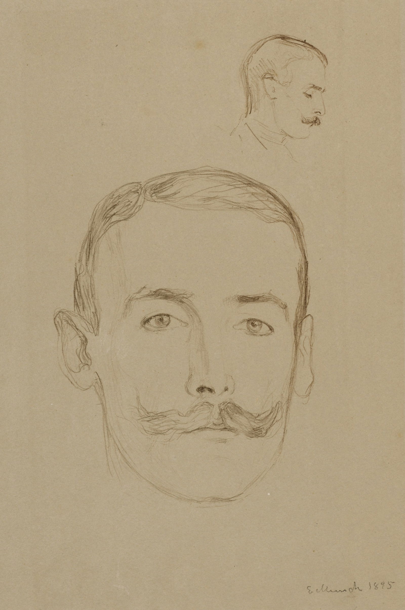 Edvard Munch (Løten 1863 - 1944 Oslo) Harry Graf Kessler II: Edvard Munch (Løten 1863 - 1944 Oslo) Harry Graf Kessler II 1895 Lithograph on heavy greyish wove paper 55.5x37.3 cm, sheet size Signature Lower right signed and dated by the artist in pencil 'E