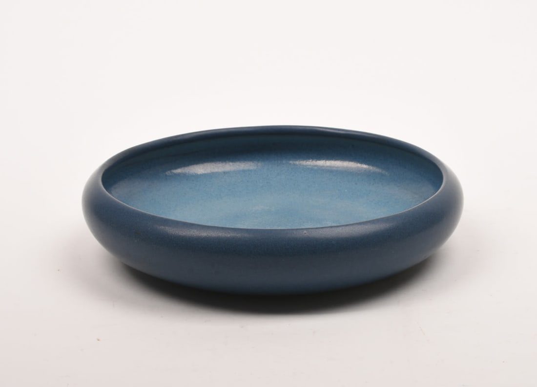 Marblehead Pottery Blue Bowl (1 of 4)