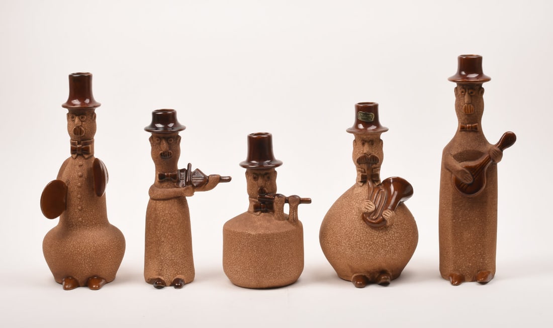 Royal Haeger Pottery Five Piece Band (1 of 4)